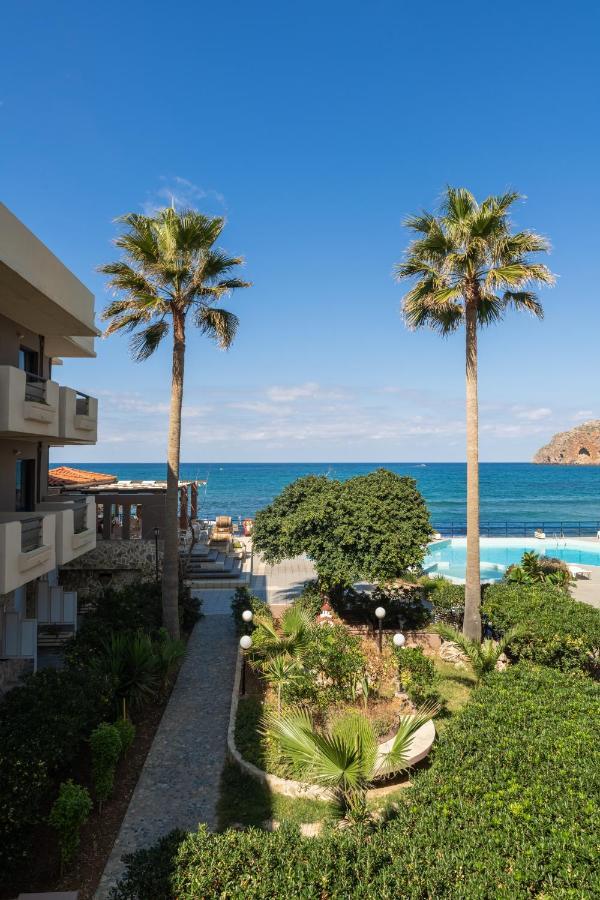 Hotel Haris On The Beach Agia Marina Extérieur photo